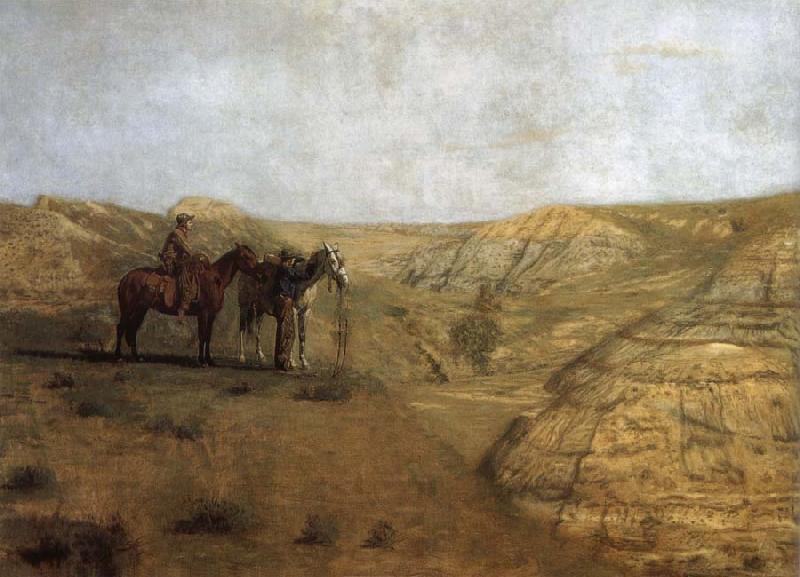 Thomas Eakins Rancher at the desolate field oil painting picture